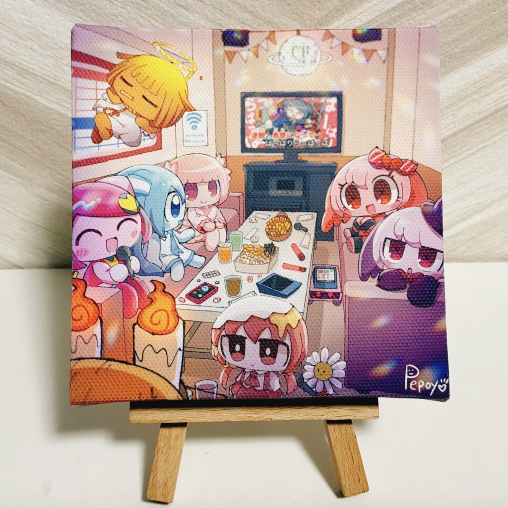 ミニキャンバスプリント