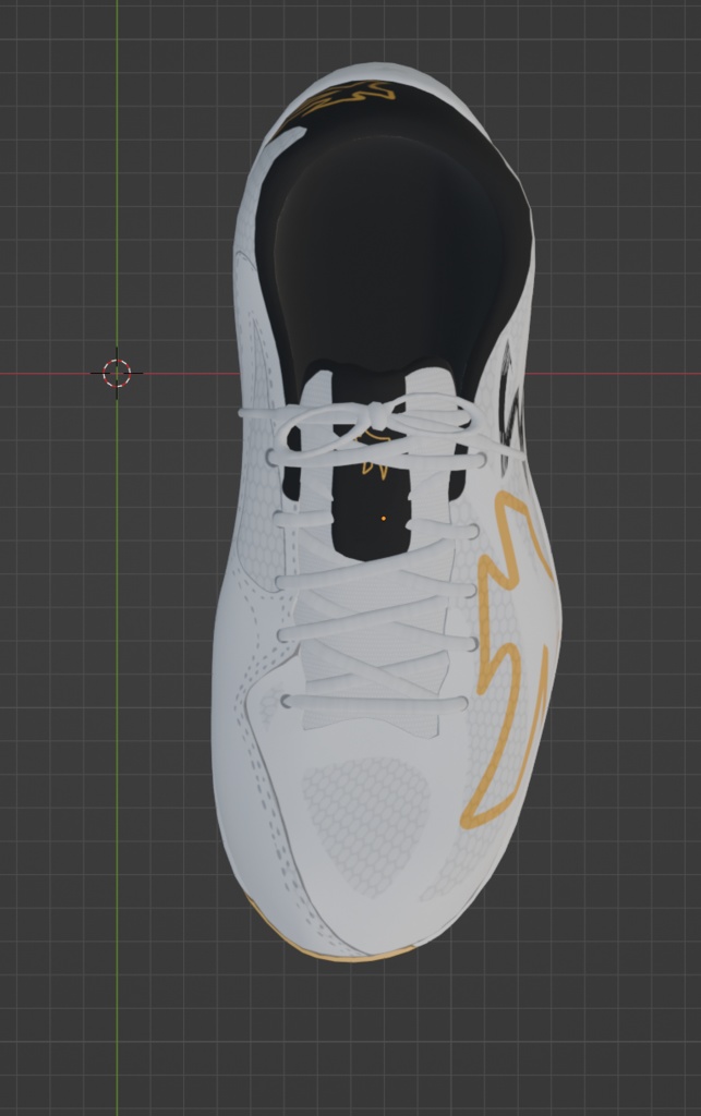 バレーシューズ 3Dモデル