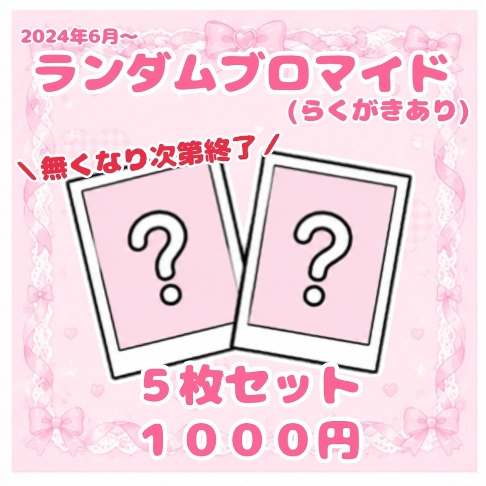 ランダムブロマイド(５枚セット)