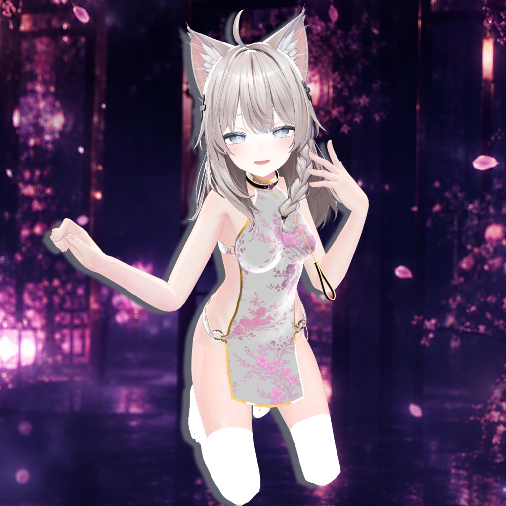 【✨一部無料!Openセール中!✨】【8アバター対応】🌸魅惑ドレス🌸ずらしギミック付き!
