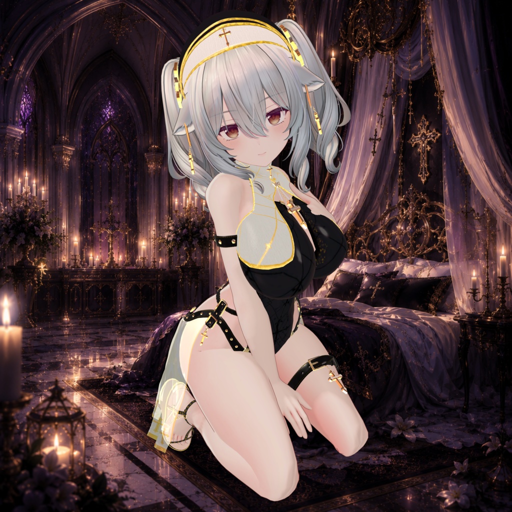 【複数アバター対応】✨ずらしギミック付き!✨ ✟Holy Swim✟【発売セール中!】