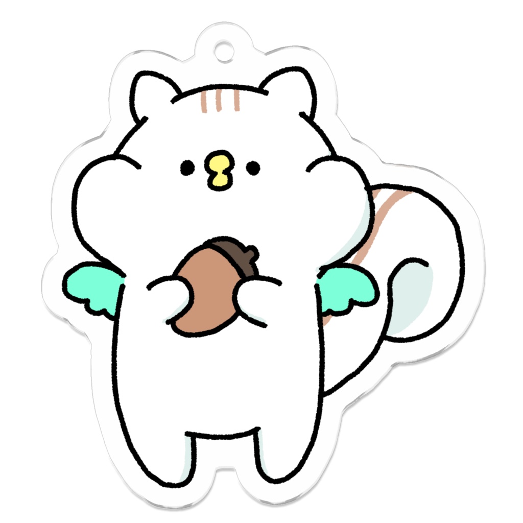 くるみもち アクリルキーホルダー