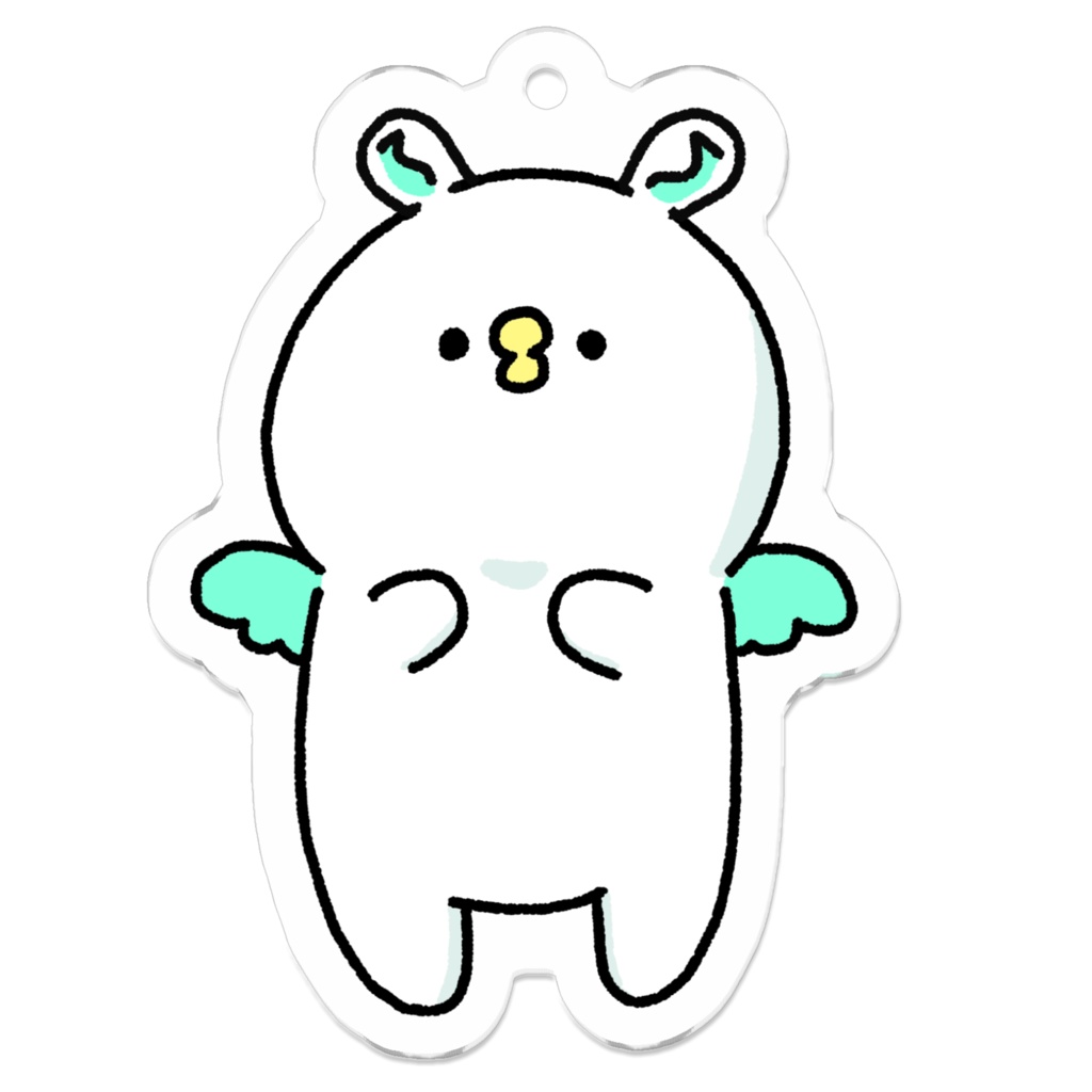 かがみもち アクリルキーホルダー