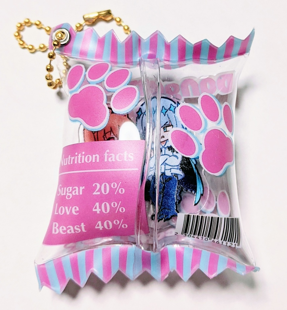 【修正版】オベぐだ♀ キャンディチャーム(シュガーキャンディ入り)