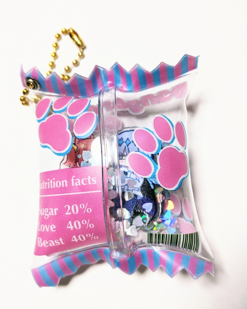 【試作品】オベぐだ♀ キャンディチャーム(ハートホログラム入り)