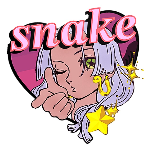 S-スネークアクリルスタンド