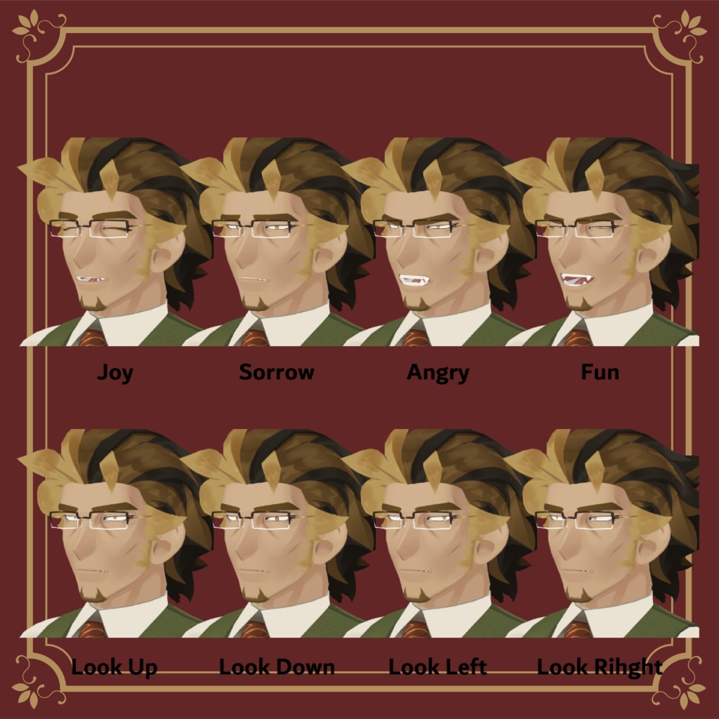 オリジナル3Dモデル「インテリライオン」