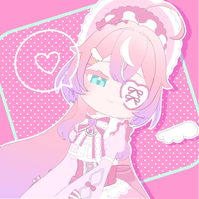 【オリジナル3Dモデル07】薔薇ロリ
