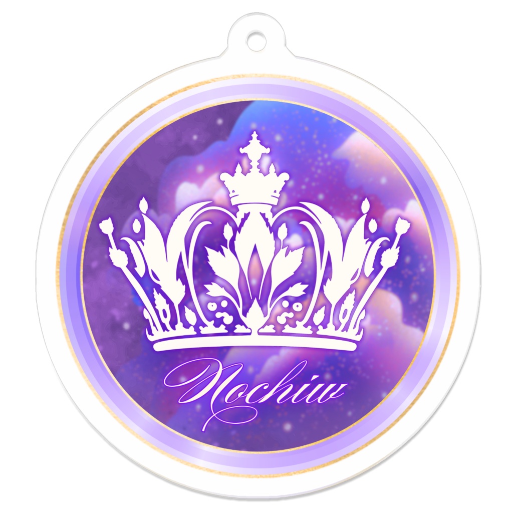 Nochiw_ アクキー(50㎜) Ver. Full moon