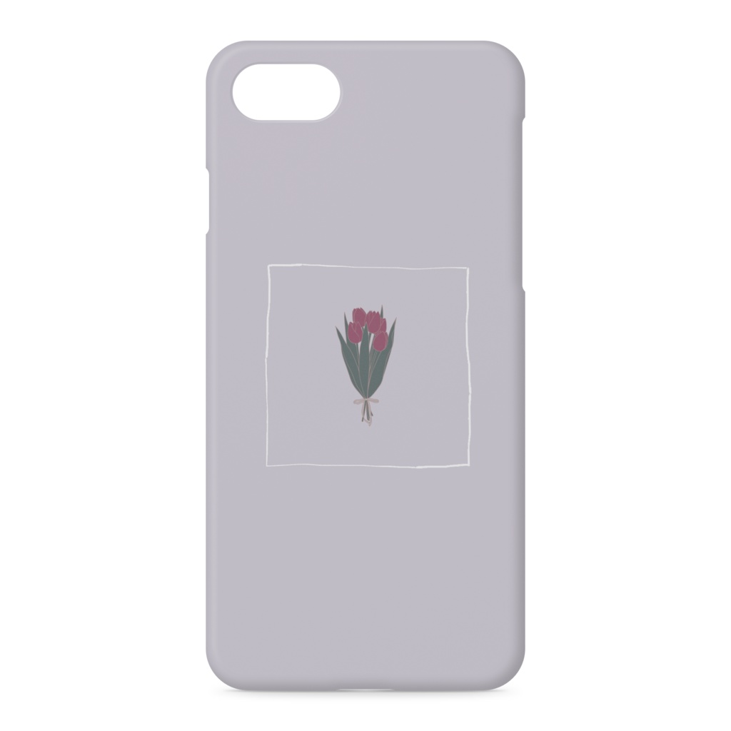 チューリップのiPhoneケース