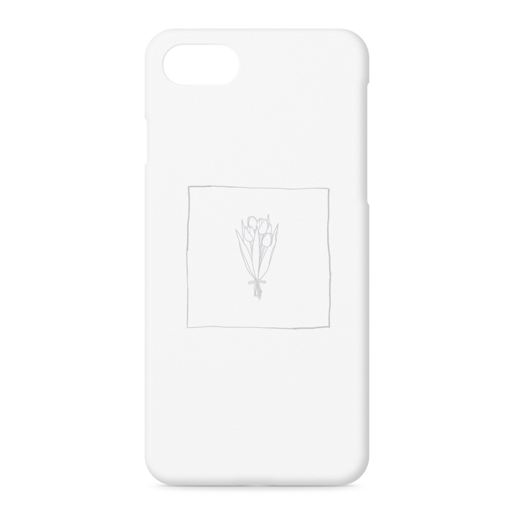 チューリップのiPhoneケース