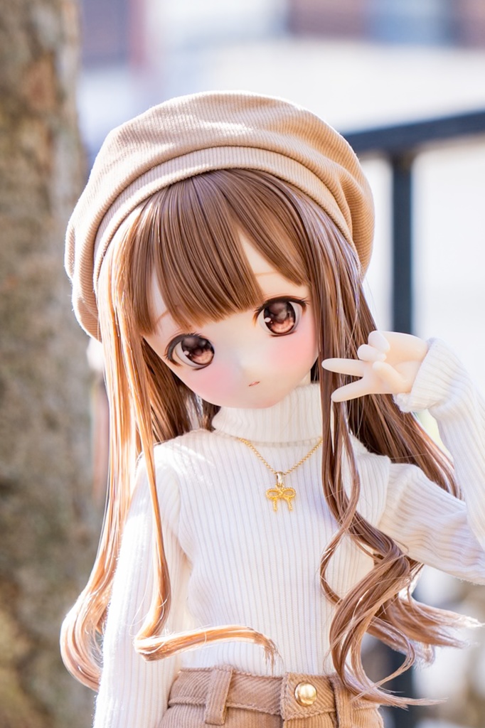 DD、MDDサイズベレー帽(ベージュ)単品