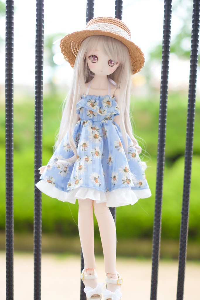 MDD/S 〜L胸サイズ 花柄フリルワンピース単品