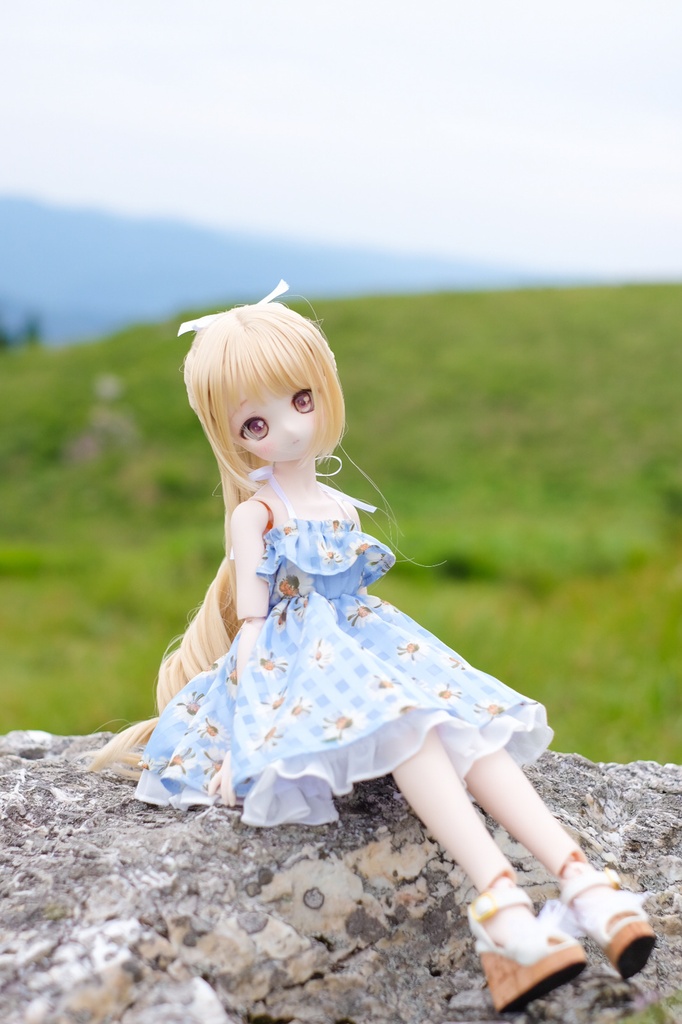 MDD/S 〜L胸サイズ 花柄フリルワンピース単品