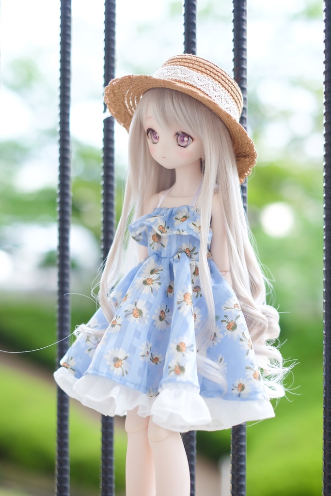 MDD/S 〜L胸サイズ 花柄フリルワンピース単品
