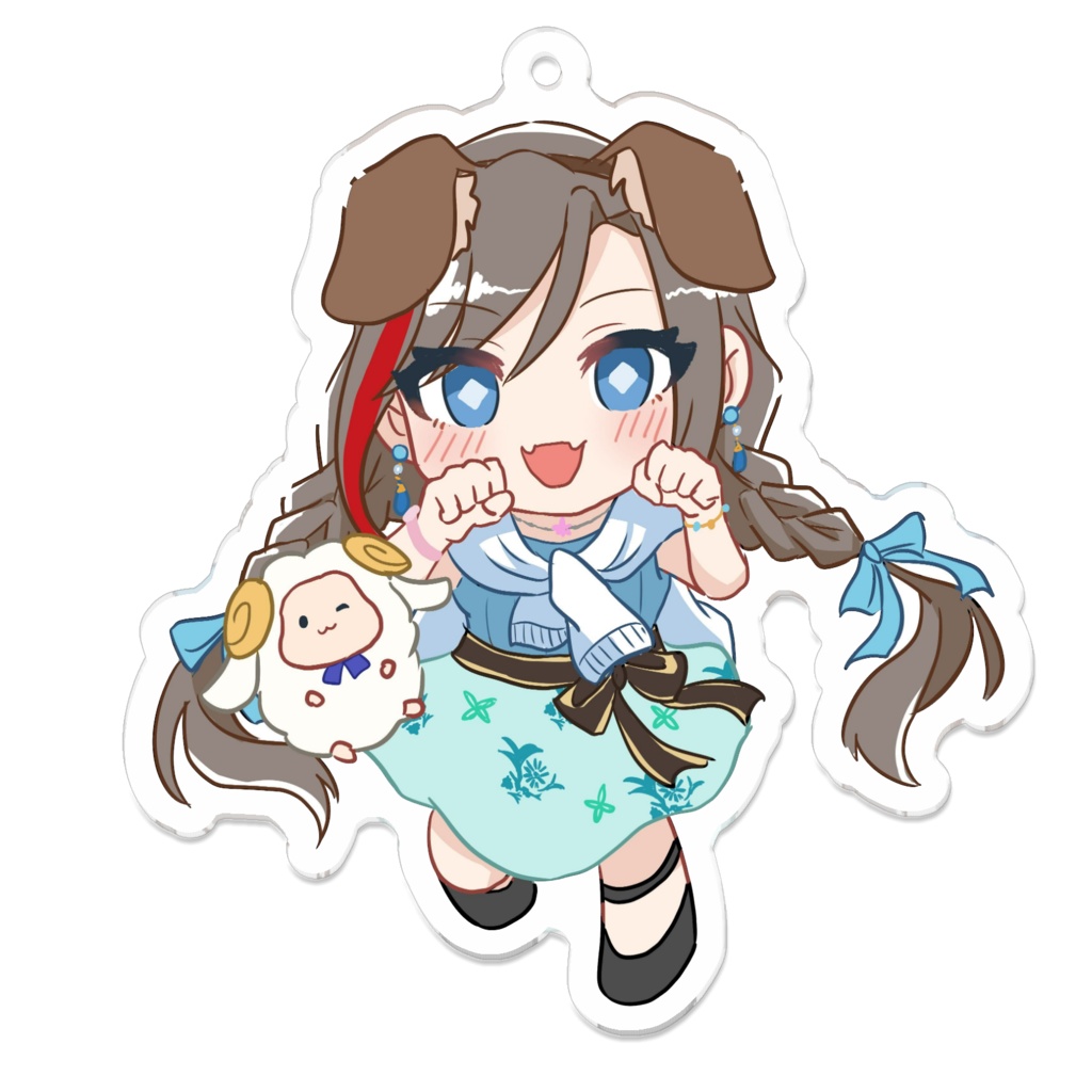 非公式 来栖夏芽 アクリルキーホルダー