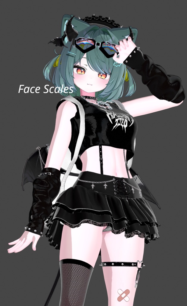 ショコラ用のマテリアル Chocolat Face Sacles, Materials