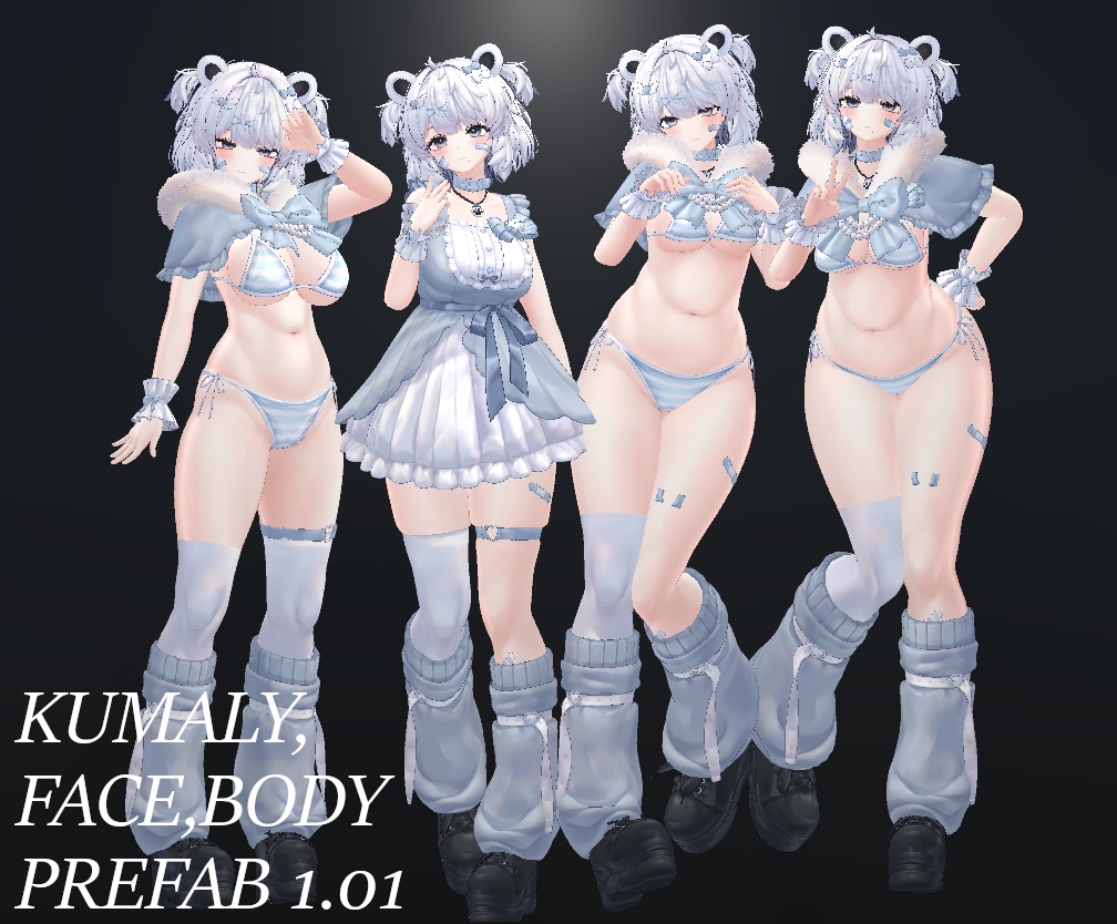 Kumaly face, body prefabs 1.01
