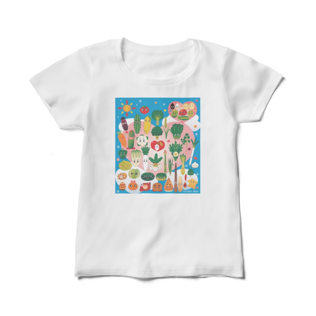 お野菜オールスターズ レディースTシャツ