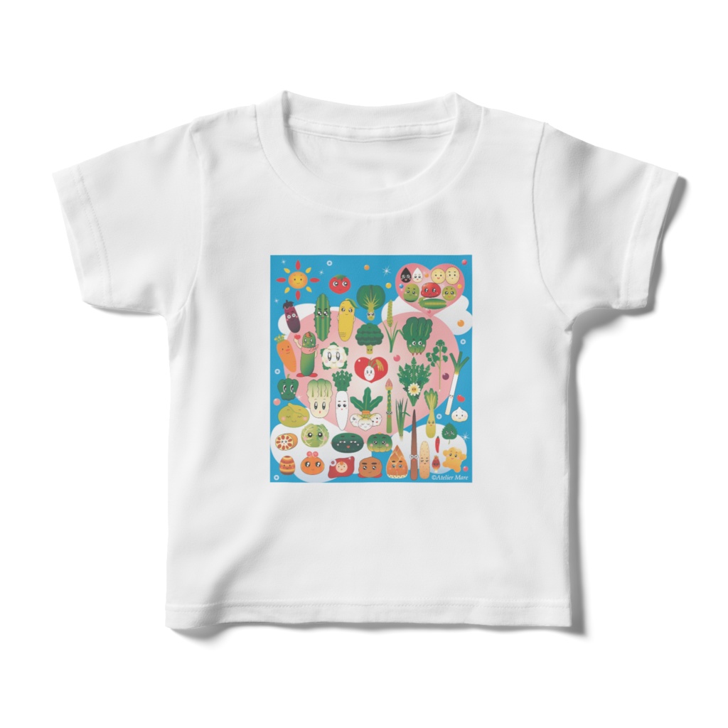 お野菜オールスターズ　キッズTシャツ