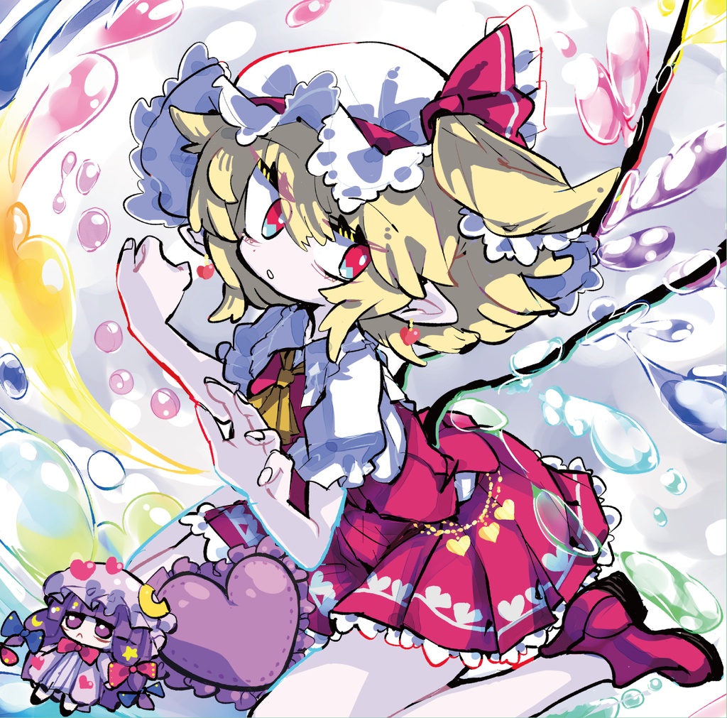【東方アレンジ】 🩷🧡💛💚🩵💙💜🤍