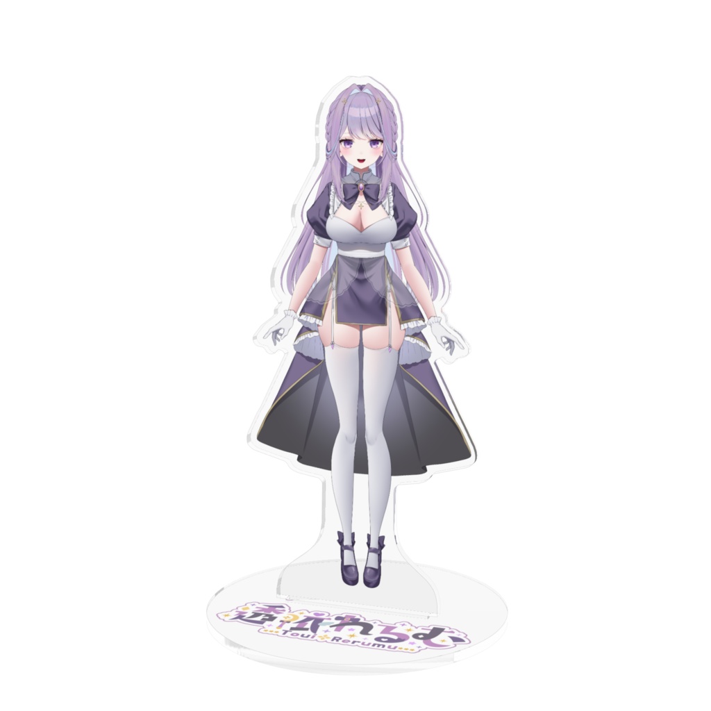 透依れるむ アクリルスタンド(サイズ160×160mm)