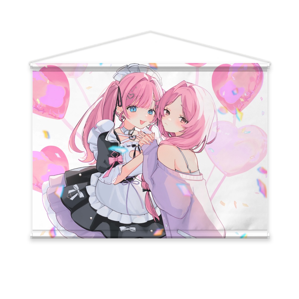 ショコちゃんお誕生日タペストリー