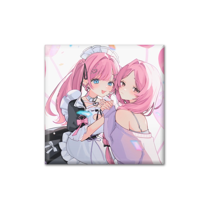 ショコちゃんお誕生日缶バッチ