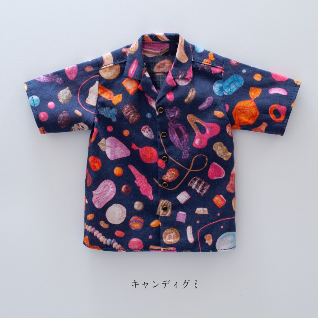 【オビツボディ30】半袖開襟シャツ