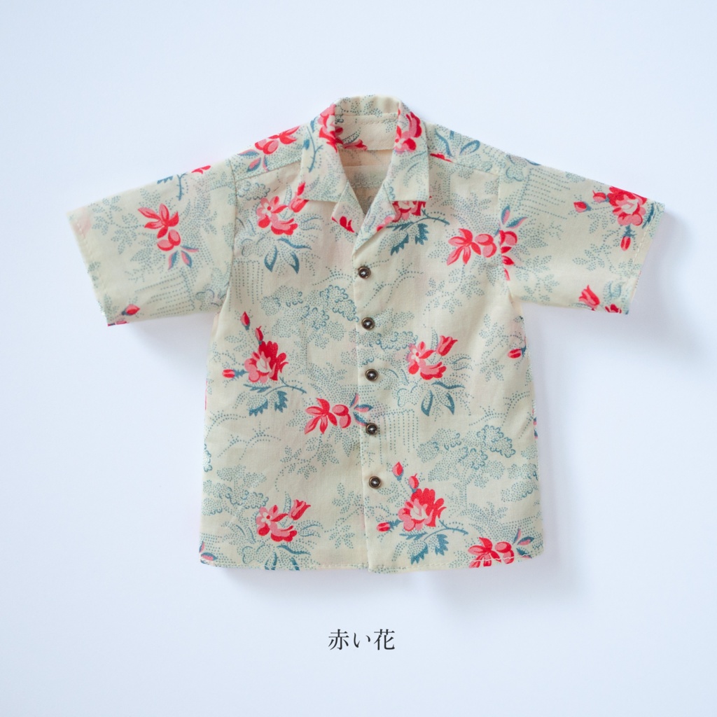 【オビツボディ30】半袖開襟シャツ