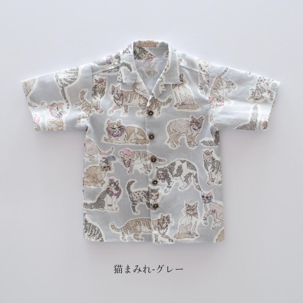 【オビツボディ30】半袖開襟シャツ