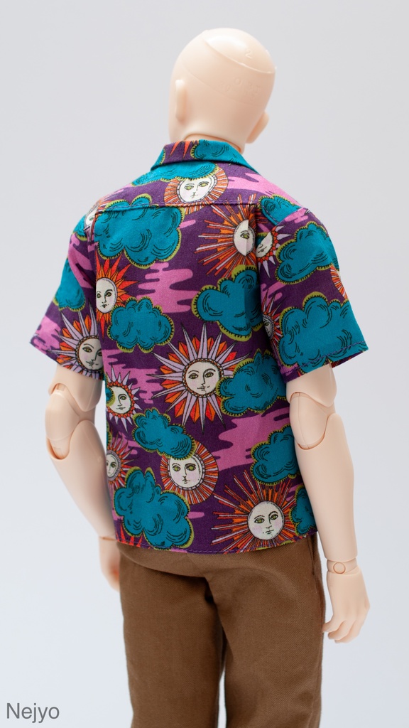 【オビツボディ30】半袖開襟シャツ