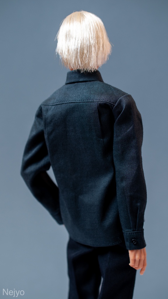 【六分の一男子図鑑】長袖シャツ『Meow』