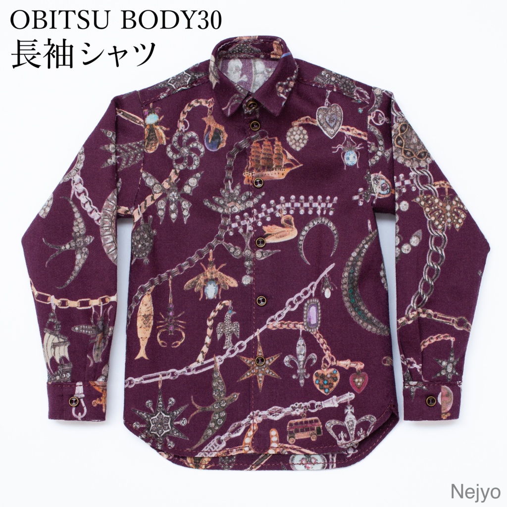 【オビツボディ30】長袖シャツ『Forever Heirloom』