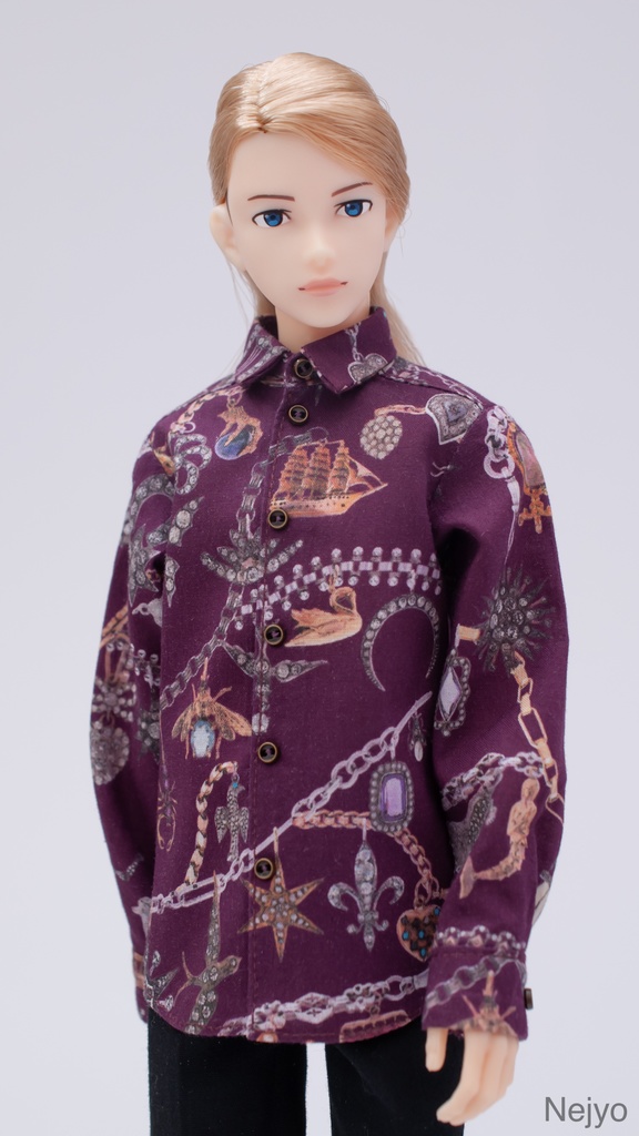 【六分の一男子図鑑】長袖シャツ『Forever Heirloom』