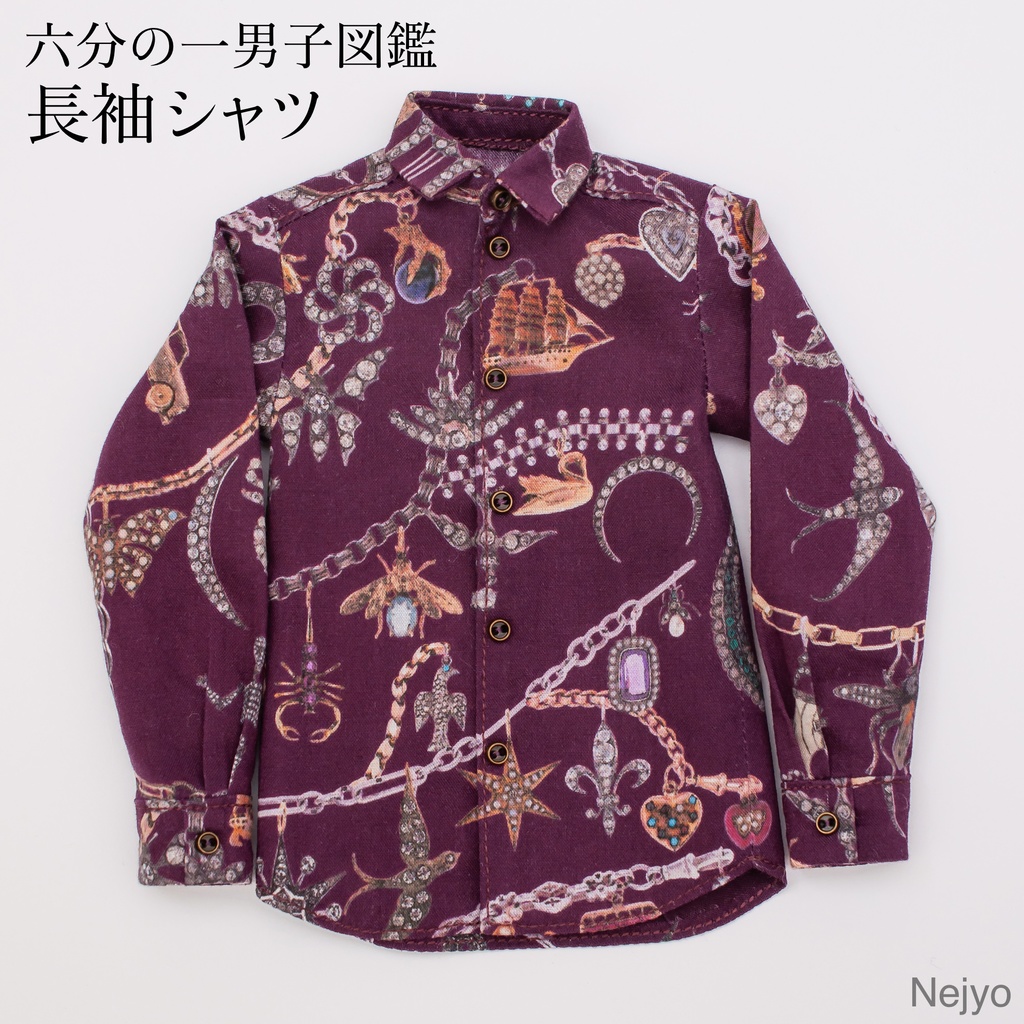 【六分の一男子図鑑】長袖シャツ『Forever Heirloom』