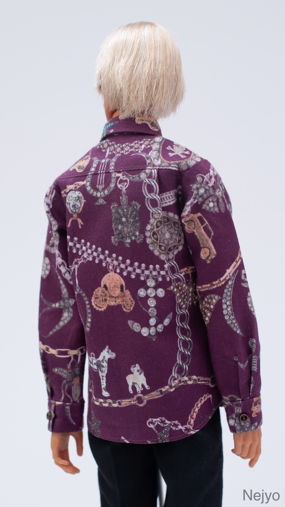 【六分の一男子図鑑】長袖シャツ『Forever Heirloom』