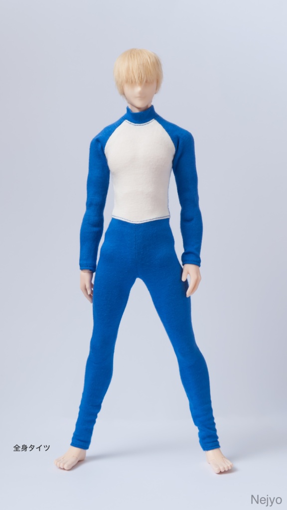 【オビツボディ30】全身タイツの型紙