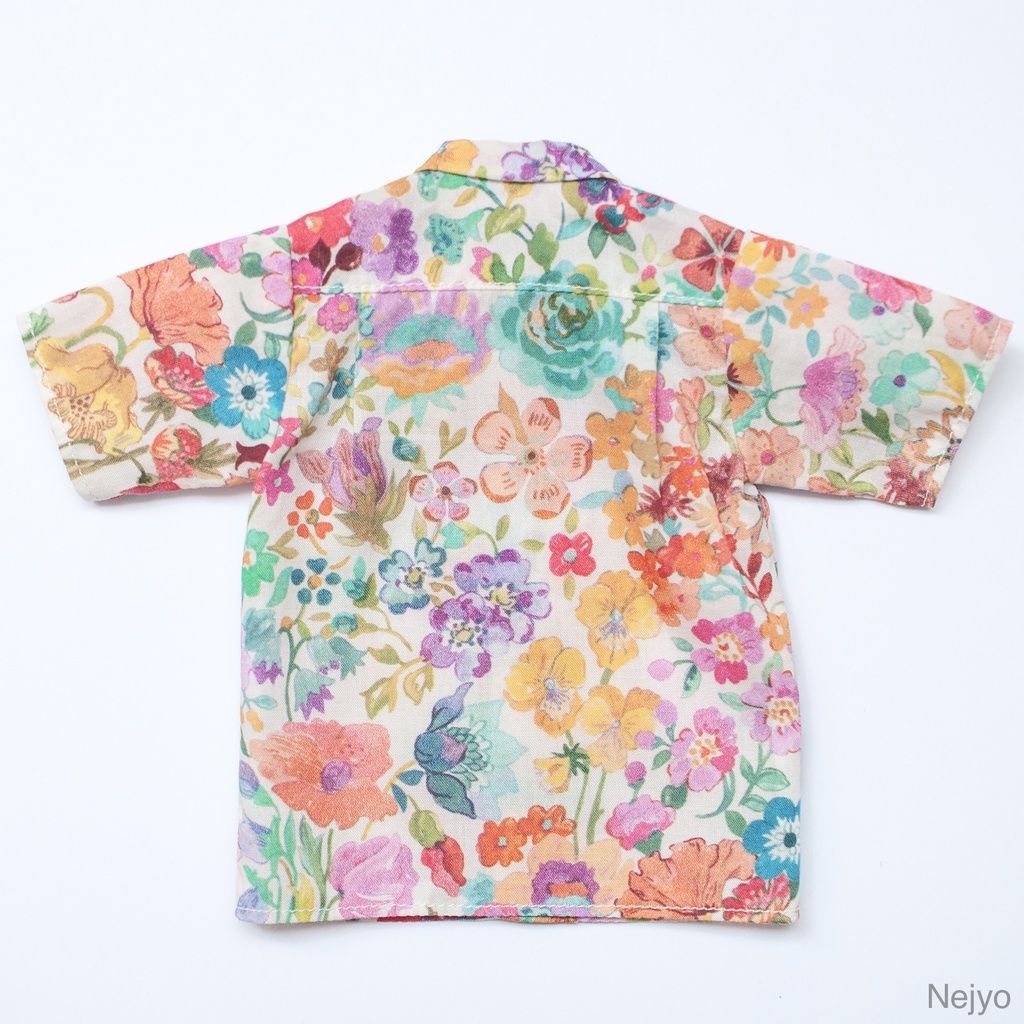 【オビツボディ30】半袖開襟シャツ『Classic Meadow』