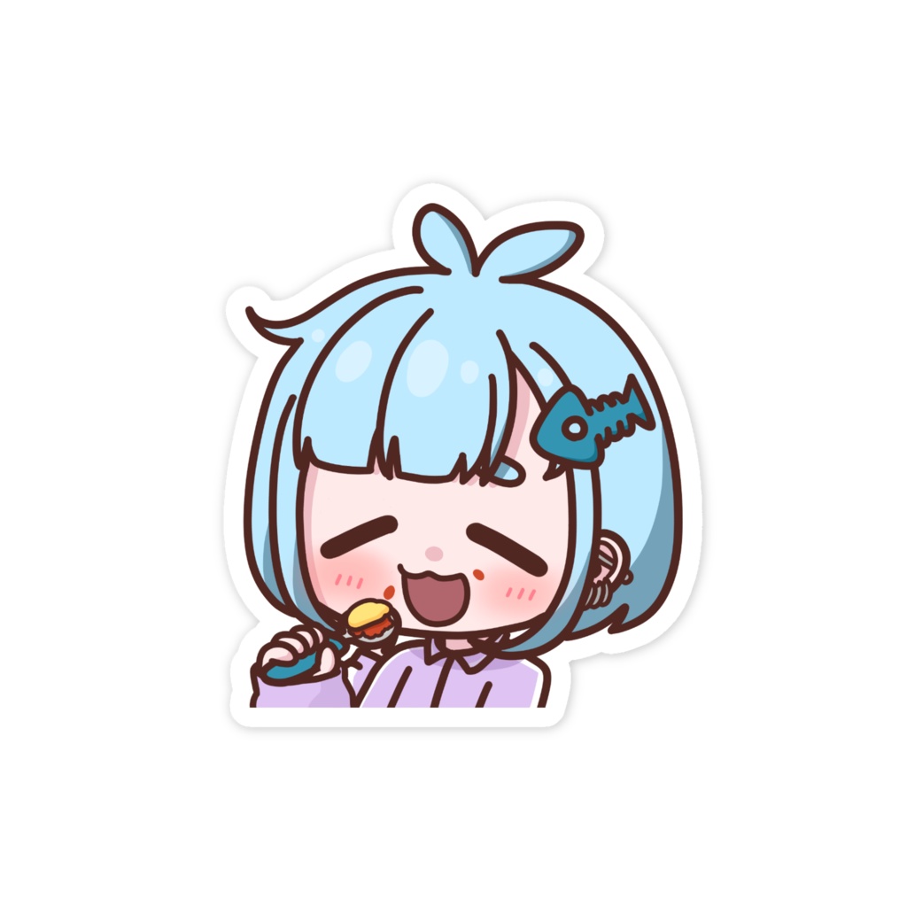 もぐもぐステッカー