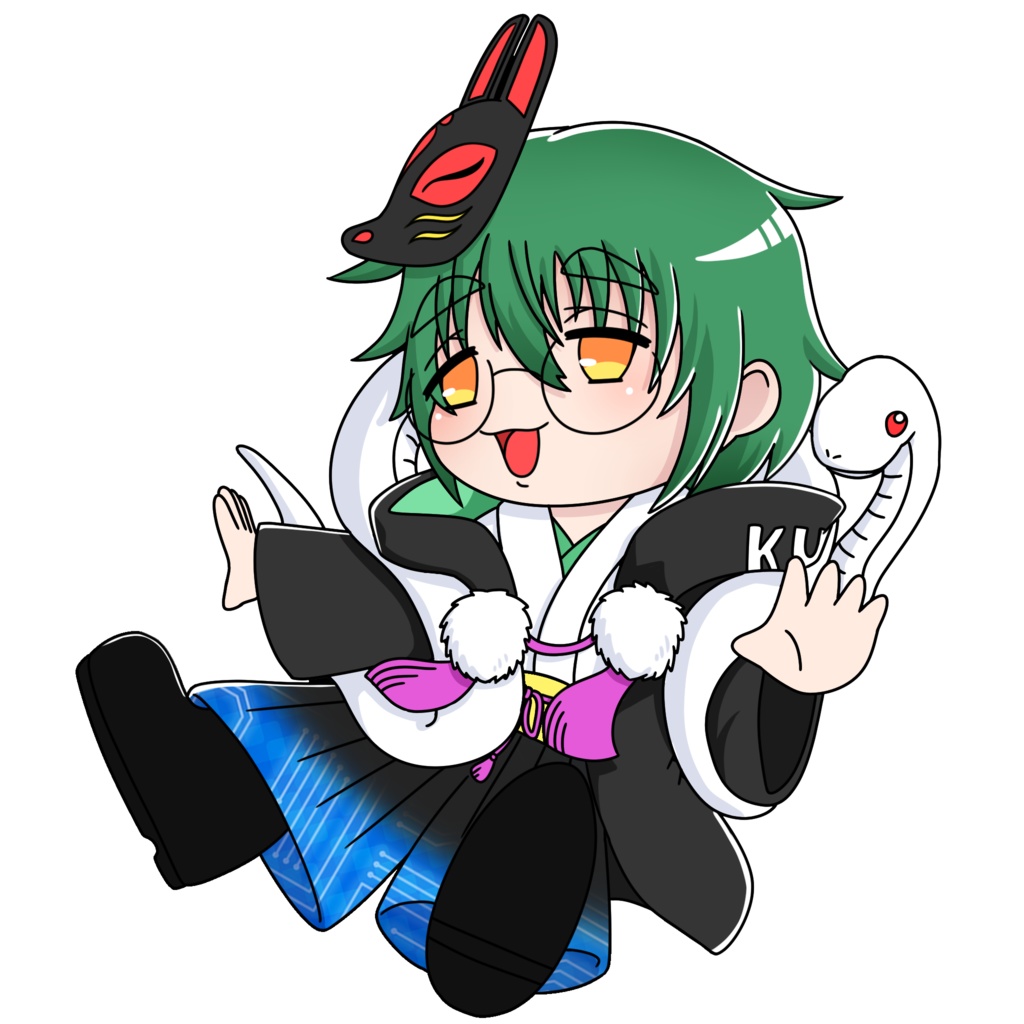 巳年干支熊田アクキー