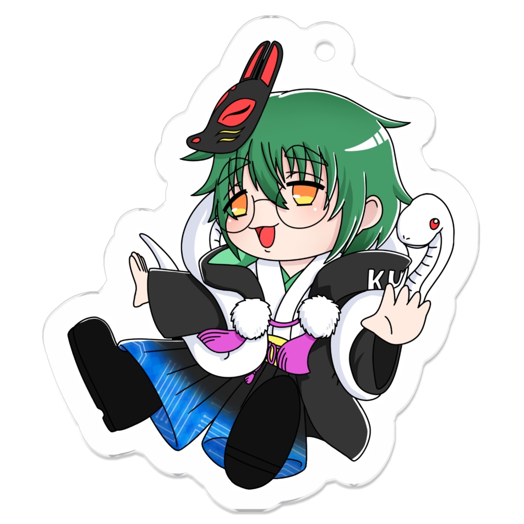 巳年干支熊田アクキー