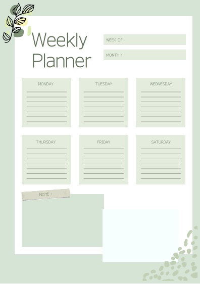 シンプル・行動記録シート（A4・PDF）