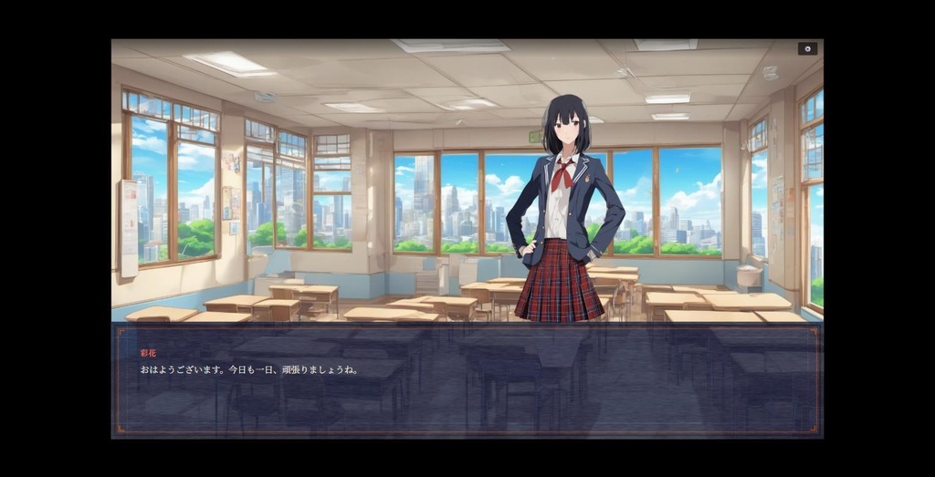 【NovelCraft無料サンプル】学校の日常 ノベルゲーム素材パック(Starter Pack)