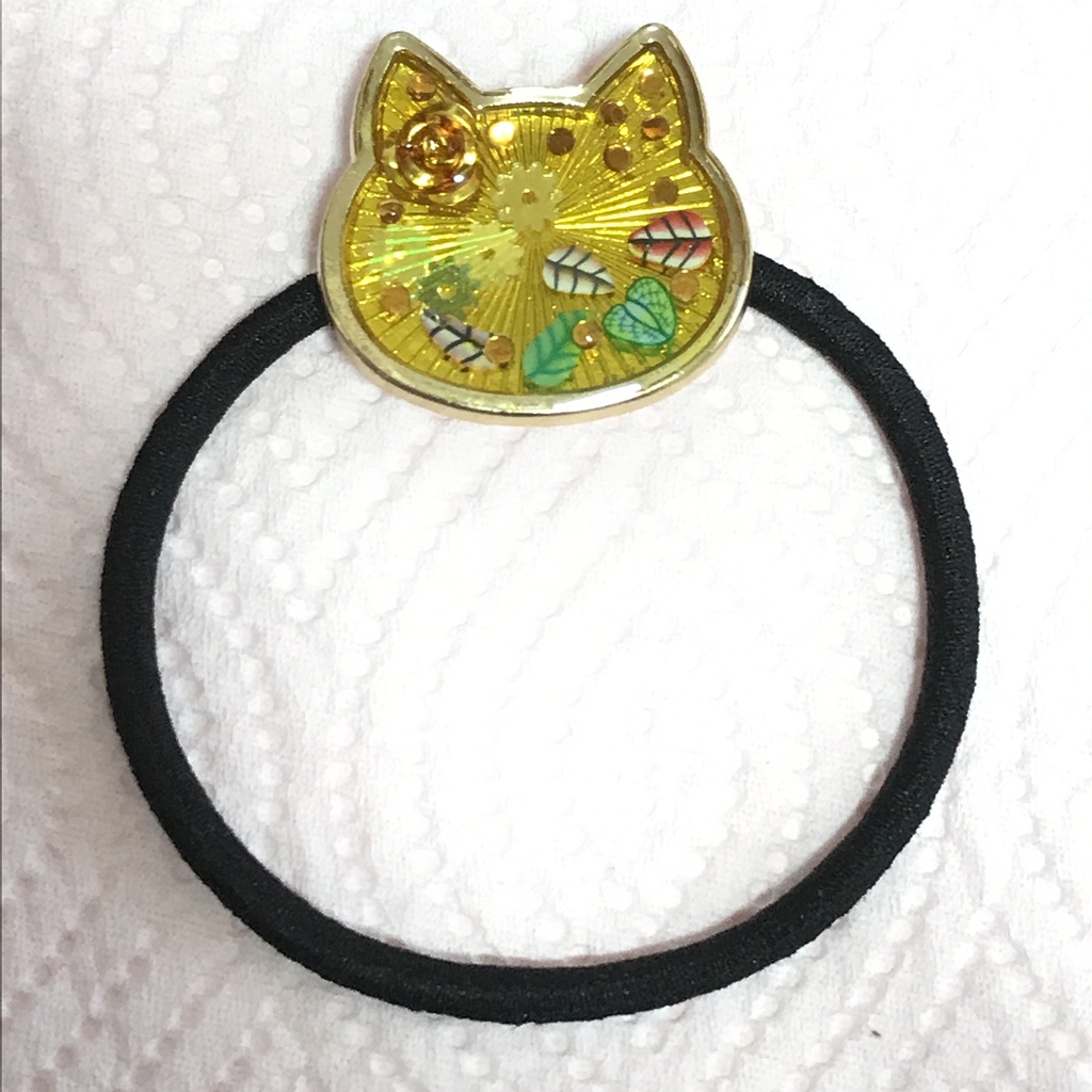 電凹イメージヘアゴムブレス