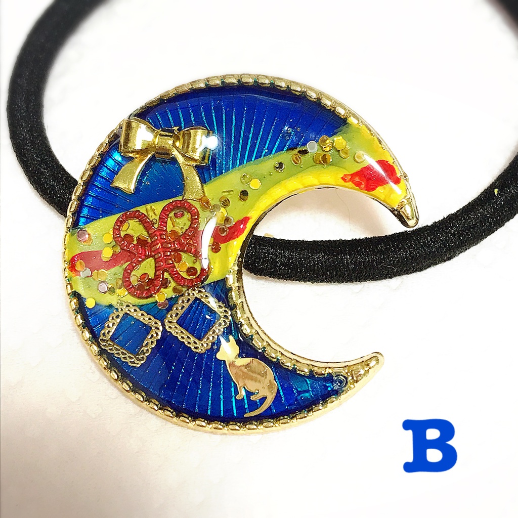 刀剣乱舞・三日月宗近イメージヘアゴムブレス