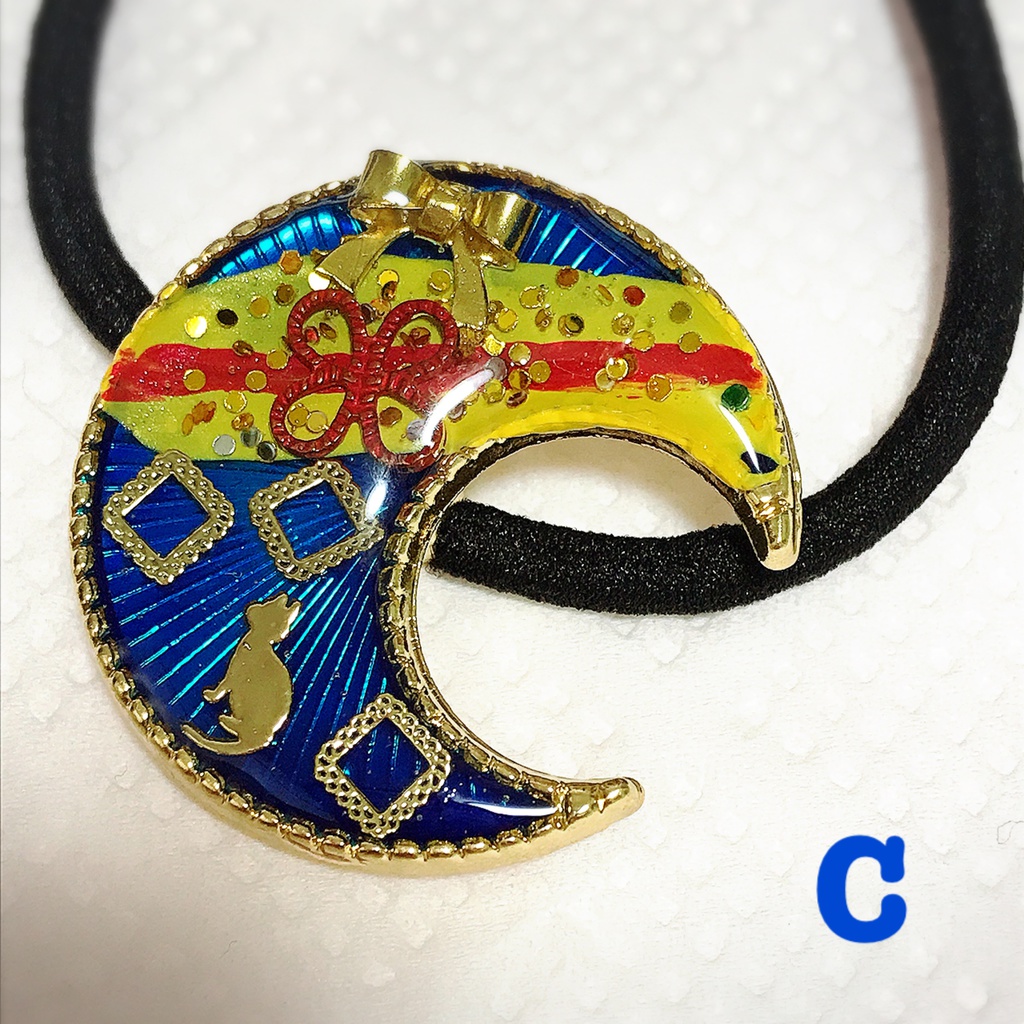 刀剣乱舞・三日月宗近イメージヘアゴムブレス