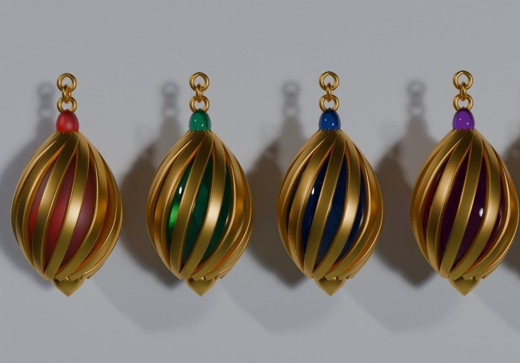 【VRCスパイラルイヤリング】 Spiral Earrings