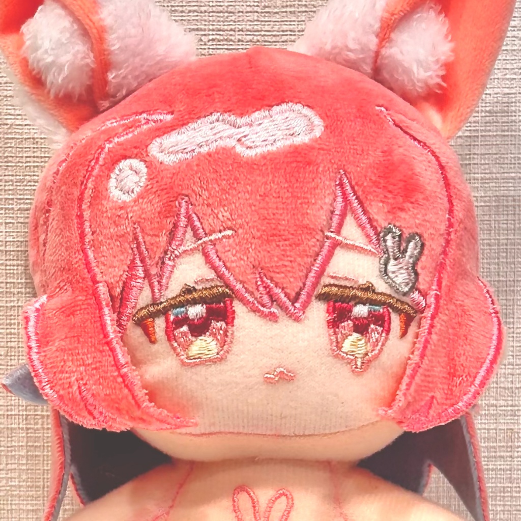 兎円ちょみ　ぬいぐるみ(傷あり)