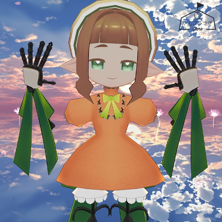 【無料】てっさくちゃんのお洋服、ハロウィン向け